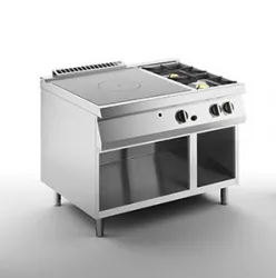 Купить плита со сплошной поверхностью газовая 700 серии apach chef line slrstg127r2dxcs – цена от завода, доставка до двери | RuOborudovanie.ru