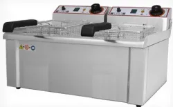 Купить фритюрница beckers fr 13+13 на 26л, 10квт настольная в Челябинске – цена завода, доставка до двери | RuOborudovanie.ru