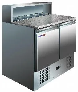 Стол холодильный Cooleq PS900 гранит для пиццы на 257л (+2...+8) 2дв. – купить в Челябинске по цене завода