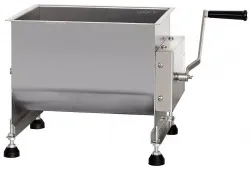 Купить фаршемешалка kocateq fdh50 ручная 50 л с фиксированным бункером и c 2 осями в Челябинске – цена завода, доставка до двери | RuOborudovanie.ru