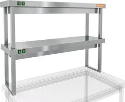 Купить полка тепловая hicold tp2-12/3 двухярусная настольная (1200х300х800мм) в Челябинске – цена завода, доставка до двери | RuOborudovanie.ru