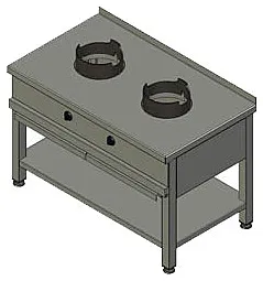 Плита газовая Вулкан-Heidebrenner Ksw02 Wok арт.8785 – купить в Челябинске по цене завода