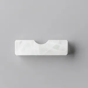 Подставка для палочек 6х2,5см H1,5см, стекло, серия Freeze Slab, цвет белый Fs-Sh-Wt – купить в Челябинске по цене завода