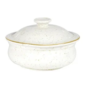 Горшок для запекания 0,43Л D14См, с крышкой, Stonecast, цвет Barley White Swhslspt1 – купить по цене завода