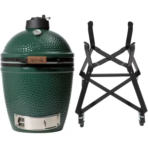 Комплект оборудования Big Green Egg: гриль M+подставка мобильная Big Green Egg AMHD1+EK-Medium+NEST – купить в Челябинске по цене завода