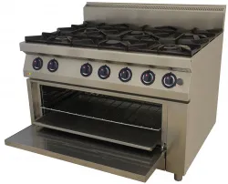 Купить плита 6 конфорочная kogast ps-т69/1-o газ 900 серии – цена от завода, доставка до двери | RuOborudovanie.ru