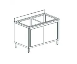 Купить ванна моечная apach chef line l2s167-65sd – цена от завода, доставка до двери | RuOborudovanie.ru