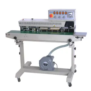 Конвейерный запайщик FRMQ-980III SS (нерж.) роликовый – купить по цене завода