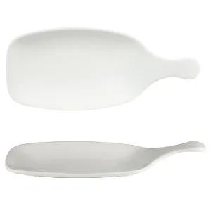 Блюдо сервировочное 28,4СМ, без борта, с ручкой, Bit On The Side, цвет White Whpdlh1 – купить по цене завода