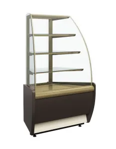 Витрина кондитерская Полюс ВХСв-у1д Carboma 0012-0109 (К70 Vm-3 Light) корич.-Золотой – купить в Челябинске по цене завода