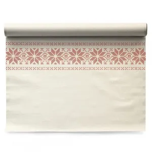 Салфетка сервировочная 48Х32СМ, хлопок, 6шт. В рулоне, серия My Drap, цвет Recycled Cotton Christmas – купить в Челябинске по цене завода