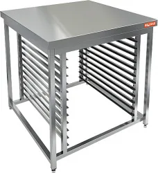 Купить подставка hicold нппк-9/9/9 под пароконвект. (900х900х900) – цена от завода, доставка до двери | RuOborudovanie.ru