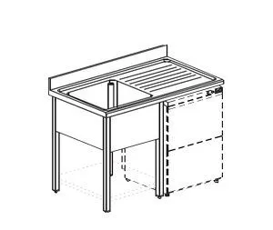 Ванна моечная Apach Chef Line Ls157-65Rwd – купить по цене завода