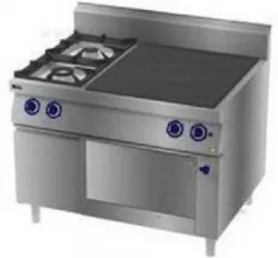 Купить плита 6 конфорочная kogast ps-t2+1/1-0 газ 900 серии – цена от завода, доставка до двери | RuOborudovanie.ru