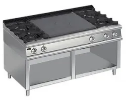 Купить плита газовая apach chef line lrstg169r4os со сплошной поверхностью 900 серии в Челябинске – цена завода, доставка до двери | RuOborudovanie.ru
