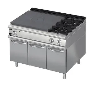 Плита газовая Apach Chef Line Lrstg129R2Dxcs со сплошной поверхностью 900 серии – купить в Челябинске по цене завода