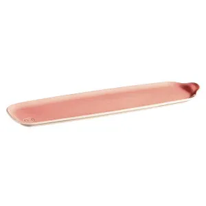 Блюдо сервировочное 42Х11СМ H1,5См, с ручкой, керамика, серия Platters, цвет Rose 500384 – купить в Челябинске по цене завода