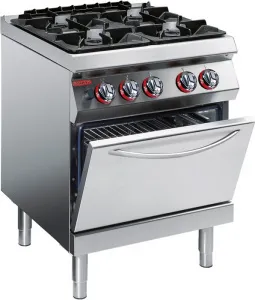 Плита газовая Angelo Po 1G1FA0GV напольная c 4 конфорками и духовым шкафом – купить в Челябинске по цене завода