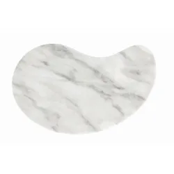 Купить блюдо сервировочное "запятая" 26,5х17см, textured prints, цвет marble grey mgyate1 – цена от завода, доставка до двери | RuOborudovanie.ru