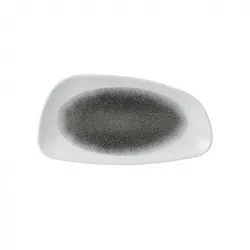 Купить блюдо сервировочное chefs geo 30х15,5см, без борта, цвет raku quartz black, studio prints rkbqge301 – цена от завода, доставка до двери | RuOborudovanie.ru