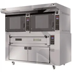 Печь конвекционная Apach 2K5P60P DP+E4L18PA Dpbi-T без козырька с подом с расстойкой – купить в Челябинске с доставкой Купить печь конвекционная apach 2k5p60p dp+e4l18pa dpbi-t без козырька с подом с расстойкой в Челябинске – цена завода, доставка до двери | RuOborudovanie.ru