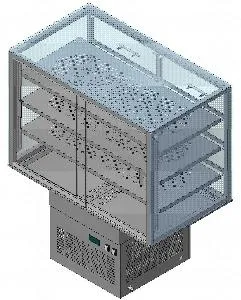 Витрина для холодных блюд Итерма (Iterma) Drop-In вх-1025 толга – купить в Челябинске по цене завода
