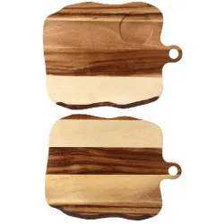 Купить блюдо деревянное 35х27см, двухстороннее, buffet wood zcawsqwb1 – цена от завода, доставка до двери | RuOborudovanie.ru