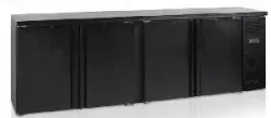 Купить шкаф холодильный с глухой дверью tefcold cbc410 барный черный в Челябинске – цена завода, доставка до двери | RuOborudovanie.ru