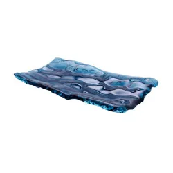 Купить блюдо презентационное стеклянное море голубое 28х15см, mar-blue xglas-2815b – цена от завода, доставка до двери | RuOborudovanie.ru