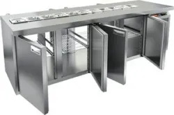 Купить стол для салатов hicold sl2t-1111/gn (1/6) (+2/+10) – цена от завода, доставка до двери | RuOborudovanie.ru
