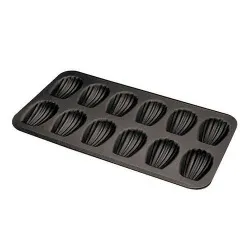 Купить противень paderno 47731-12 "маделен" 40х20см,12 ячеек, алюминий с антипригарным покрытием в Челябинске – цена завода, доставка до двери | RuOborudovanie.ru