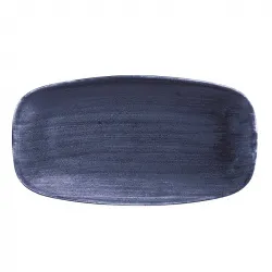 Купить блюдо прямоугольное chefs 35,5х18,9см, без борта, stonecast patina, цвет cobalt blue pablxo141 – цена от завода, доставка до двери | RuOborudovanie.ru