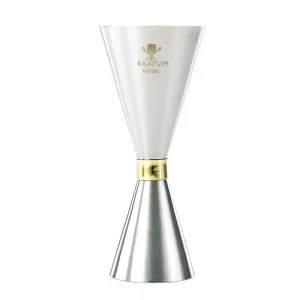 Джиггер Mr.Slim 30/60, с золотым ободком, нерж.сталь M37096 – купить в Челябинске по цене завода