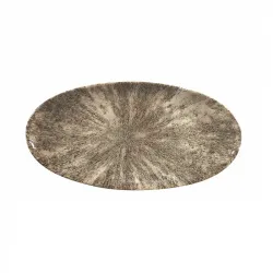 Купить блюдо овальное chefs 29,9х15см, без борта, цвет stone zircon brown, studio prints stzbov301 – цена от завода, доставка до двери | RuOborudovanie.ru