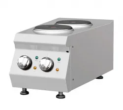 Купить плита электрическая kocateq 0m0pe1 с 2 конфорками настольная в Челябинске – цена завода, доставка до двери | RuOborudovanie.ru