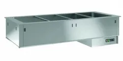 Купить мармит универальный emainox ibm4 8046002 встраеваемый в Челябинске – цена завода, доставка до двери | RuOborudovanie.ru