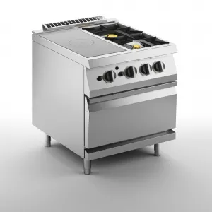 Плита газовая 700 серии Apach Chef Line Slrstg87R2Dxfg со сплошной поверхностью – купить по цене завода