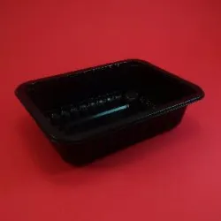 Купить контейнер под запайку pp 187x137x50 черный, 480 шт в Челябинске – цена завода, доставка до двери | RuOborudovanie.ru