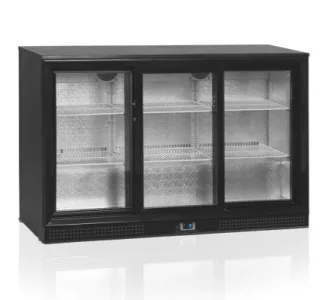 Шкаф холодильный Tefcold DB300S-3 барный черный со стеклом 300л 0,26кВт – купить в Челябинске по цене завода