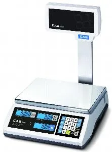 Весы торговые Cas ER-JR-30CBU (30кг,10г) электронные – купить в Челябинске по цене завода