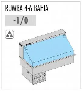 Витрина рыбная Tecfrigo Rumba 6 Bahia встраиваемая – купить в Челябинске по цене завода