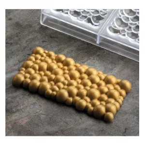 Форма для шок. "Chocolate Bar Sparkling" 155Х77ММ H12Мм, 100ГР, 3 ячейки, п/к Pc5001 – купить в Челябинске по цене завода