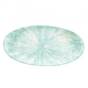 Блюдо овальное Chefs 34,7Х17,3СМ, без борта, цвет Stone Aquamarine, Studio Prints Stamov351 – купить по цене завода