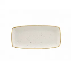 Купить блюдо сервировочное 29,5х15см, без борта, stonecast, цвет barley white swhsop111 – цена от завода, доставка до двери | RuOborudovanie.ru