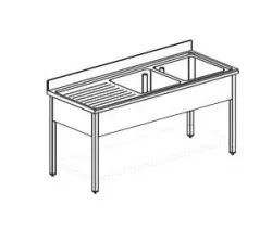 Купить ванна моечная apach chef line l2s217-65lwsh – цена от завода, доставка до двери | RuOborudovanie.ru