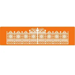 Купить коврик силиконовый для пасты "sugar dress" 10х40см 40-wd007t в Челябинске – цена завода, доставка до двери | RuOborudovanie.ru