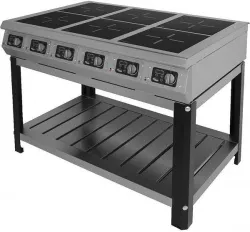 Купить плита индукционная grill master ф6ип/800 60010 (на подставке) 6 зон нагрева в Челябинске – цена завода, доставка до двери | RuOborudovanie.ru
