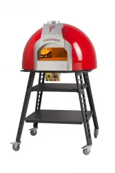 Купить печь для пиццы valoriani baby 75 gas газовая с подом 75 см на стенде manual burner with stand в Челябинске – цена завода, доставка до двери | RuOborudovanie.ru