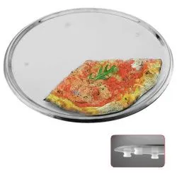 Купить противень для пиццы d 45см h4см, нерж.сталь, на ножках 472/45lc в Челябинске – цена завода, доставка до двери | RuOborudovanie.ru