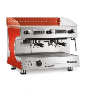 Кофемашина Sanremo Capri DLX 2 гр. 220В автомат красная – купить по цене завода